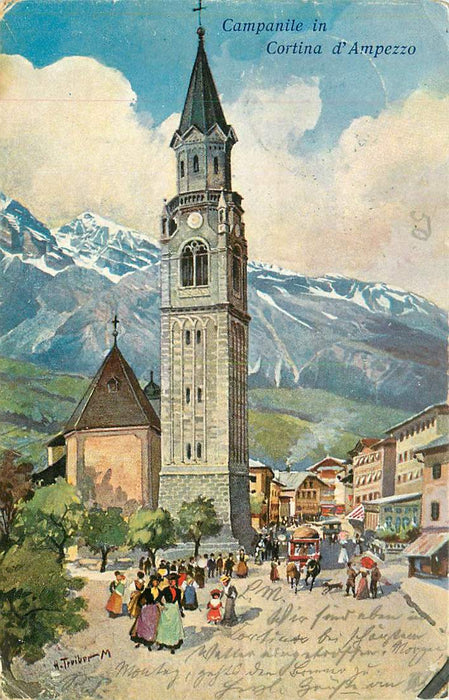 Companile in Cortina d'Ampezzo