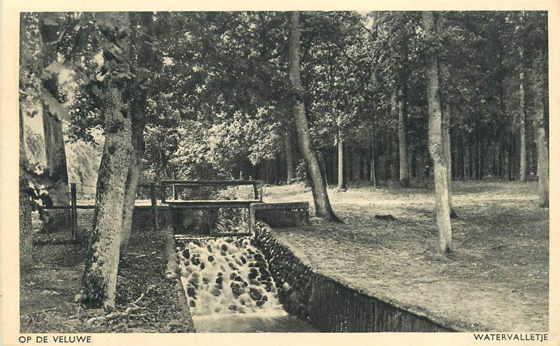 Op de Veluwe Watervalletje