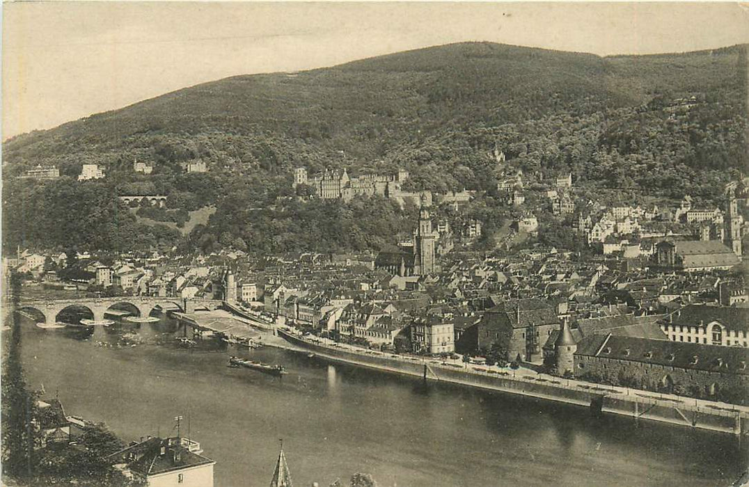 Heidelberg Philosophenweg gesehen