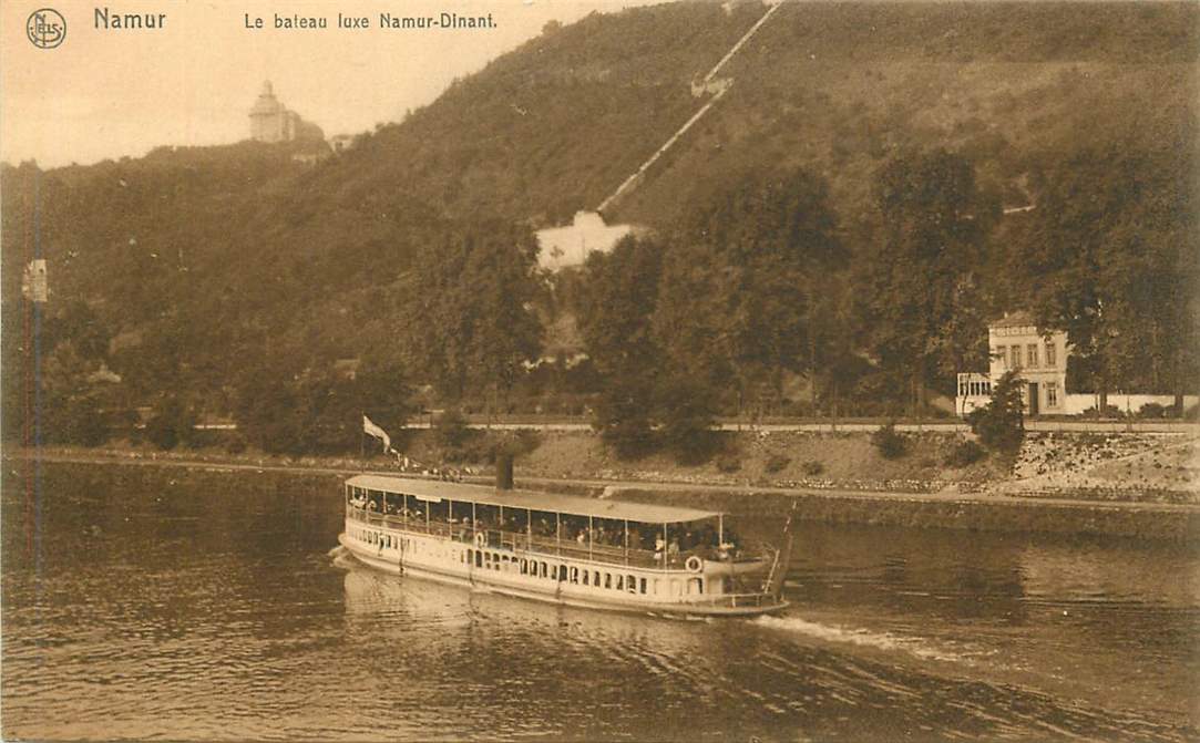 Namur Le bateau luxe Namur-Dinant