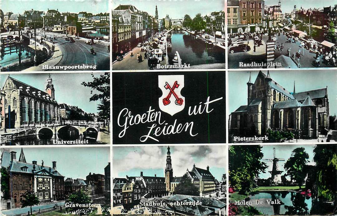 Leiden Groeten uit