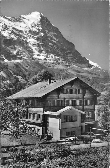 Naturfreundehaus Grindelwald mit Eigernordwand