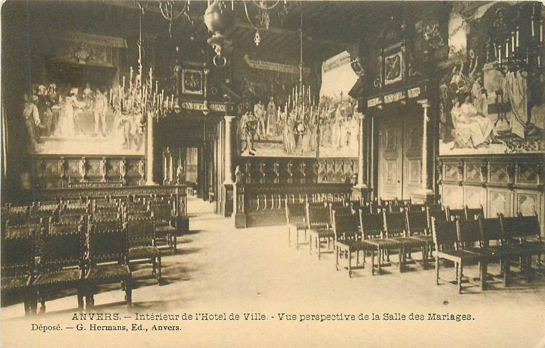 Anvers Interieur de Hotel de Ville