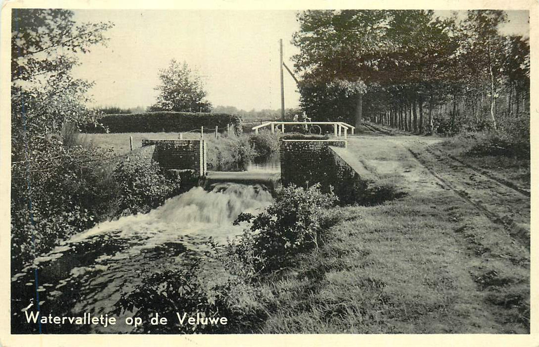 Watervalletje op de Veluwe