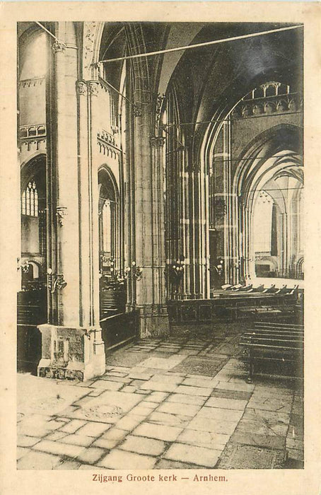 Arnhem Zijgang Groote Kerk