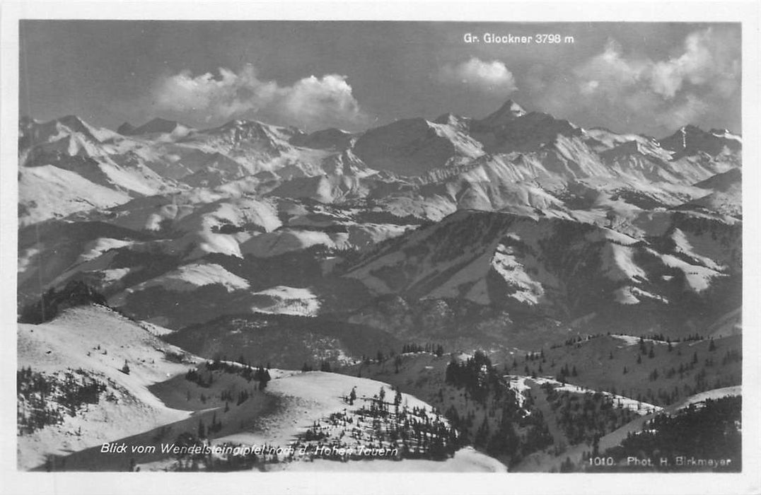 Blick vom Wendelsteingipfel