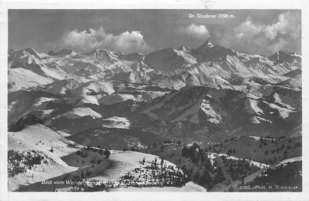 Blick vom Wendelsteingipfel