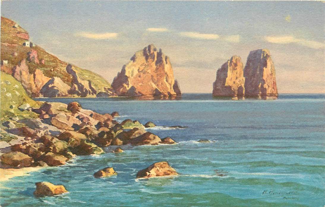 Capri Die Faraglioni