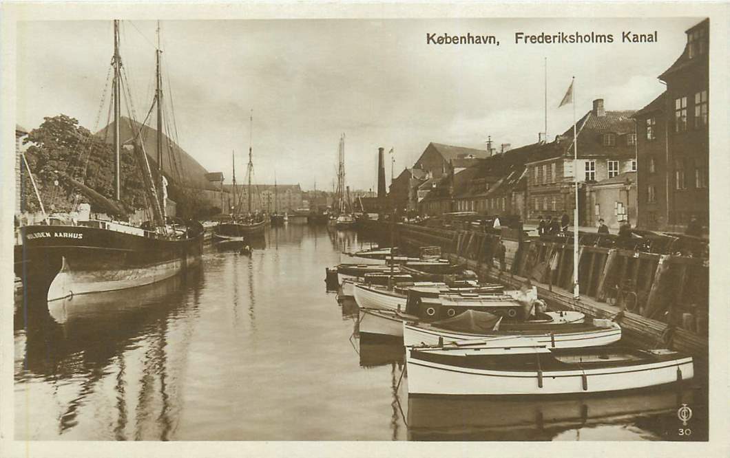 Kobenhavn Frederiksholms Kanal