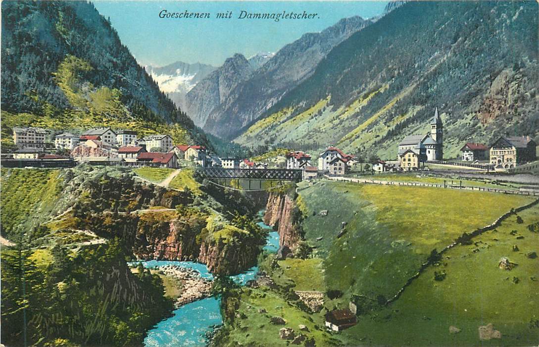 Goeschenen mit Dammagletscher