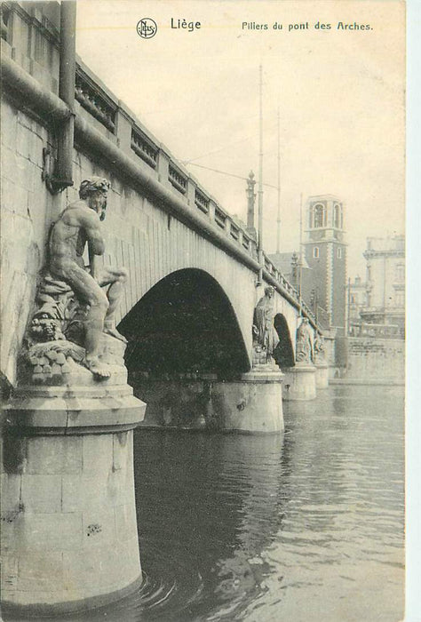 Liege Pillers du pont des Arches