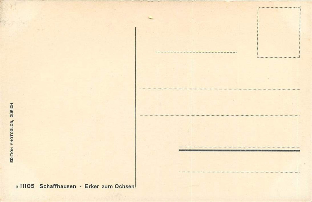 Schaffhausen Erker zum Ochsen