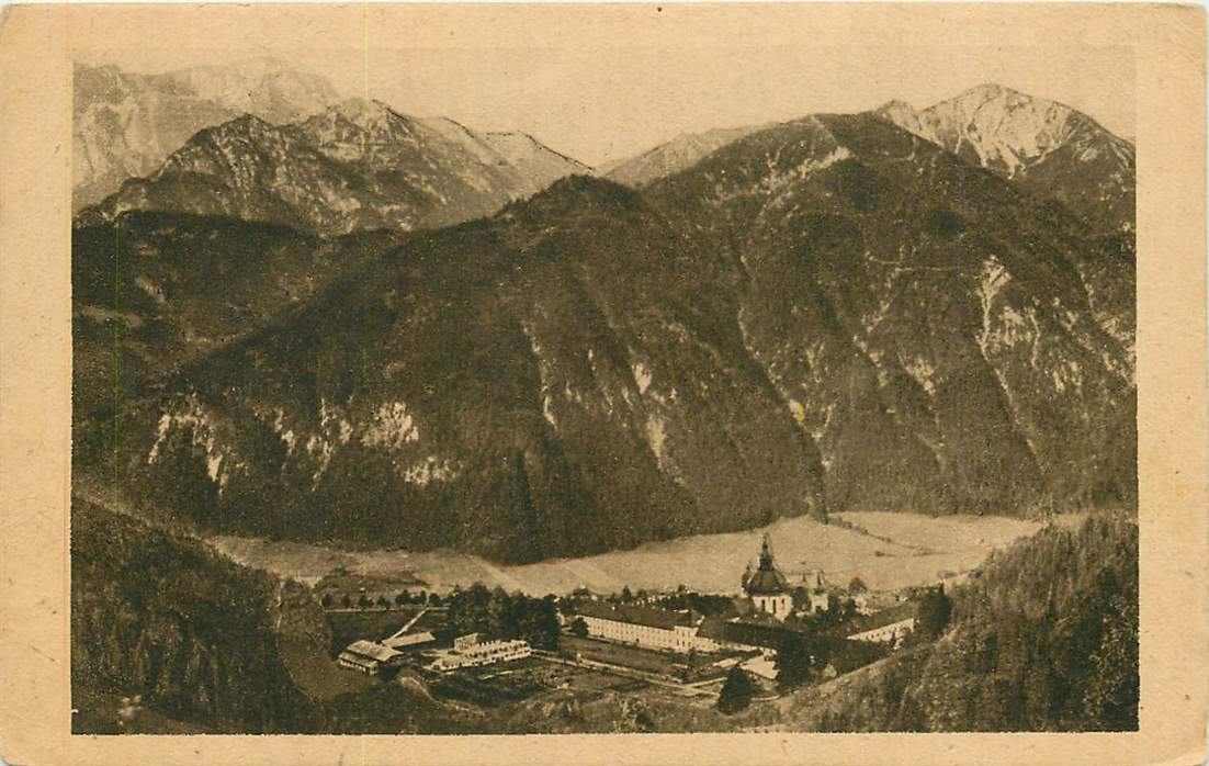 Blick vom Ettalermannl auf Eital und Zugspitze