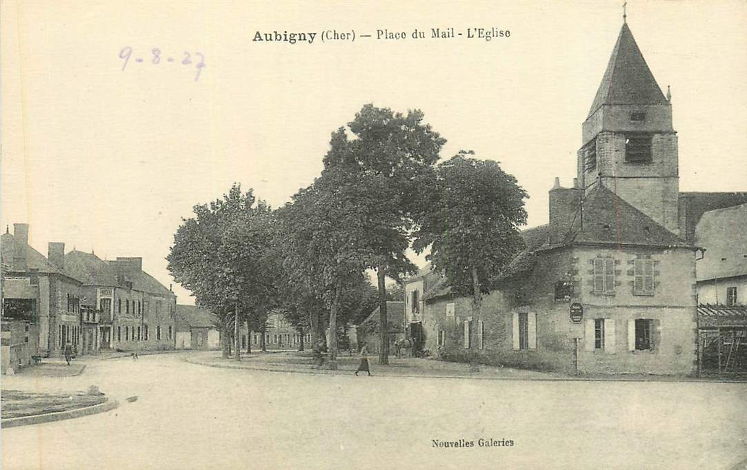 Aubigny Place du Mail