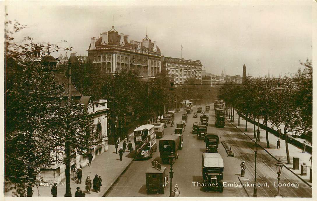 London Thames Embankment