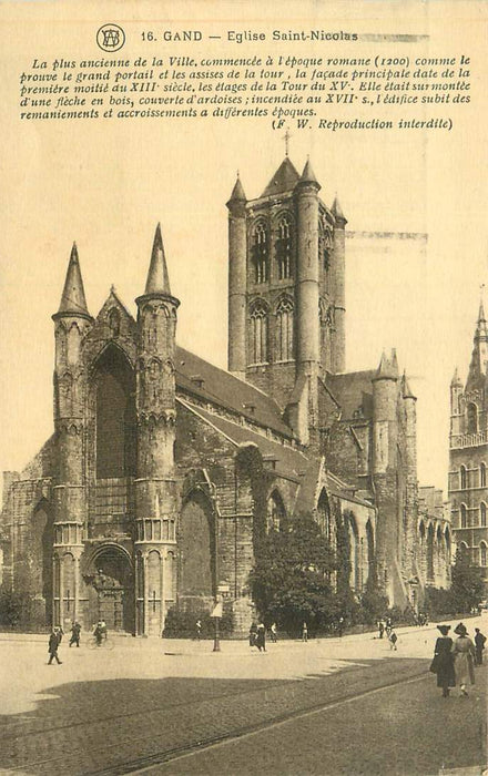 Gand Eglise Saint-Nicolas