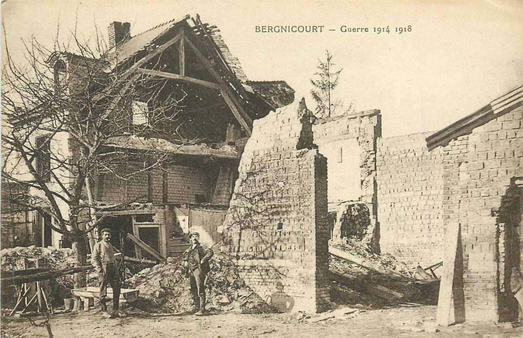 Bergnicourt Guerre