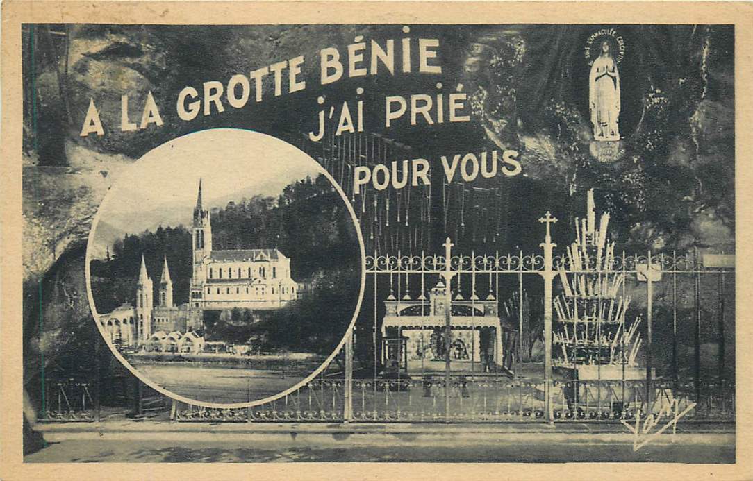 Lourdes a La Grotte Benie