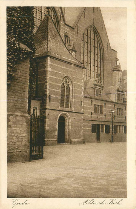 Gouda Achter de kerk