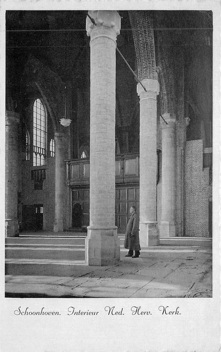 Schoonhoven interieur Kerk
