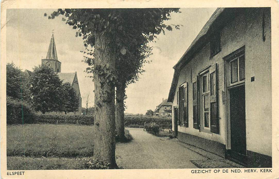 Elspeet Gezicht op de kerk