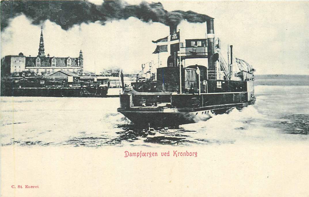 Dampfoergen ved Kronborg