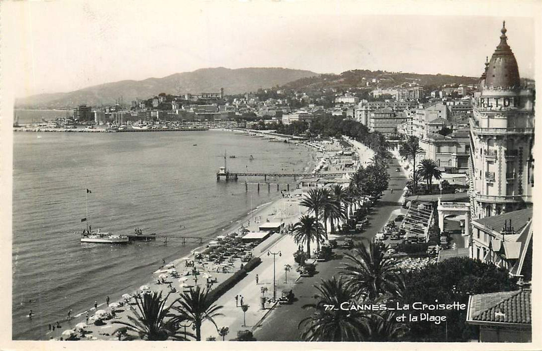 Cannes La Croisette et la Plage