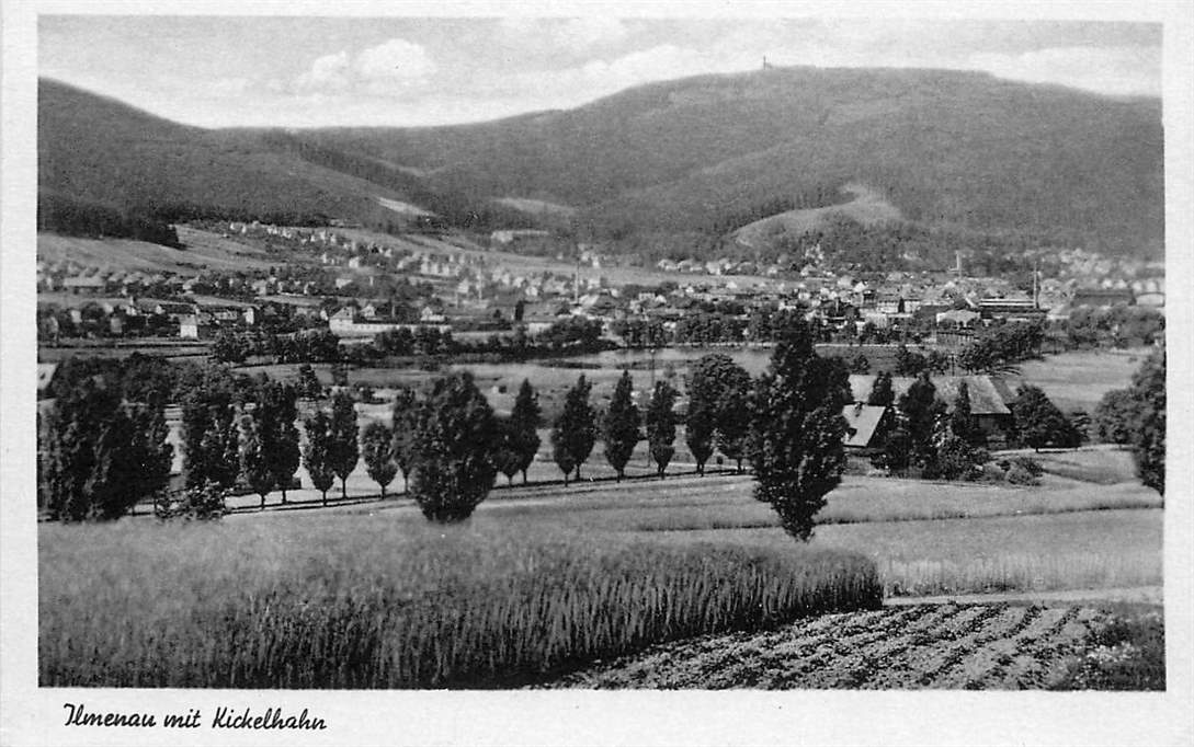 Ilmenau mit Kickelbahn