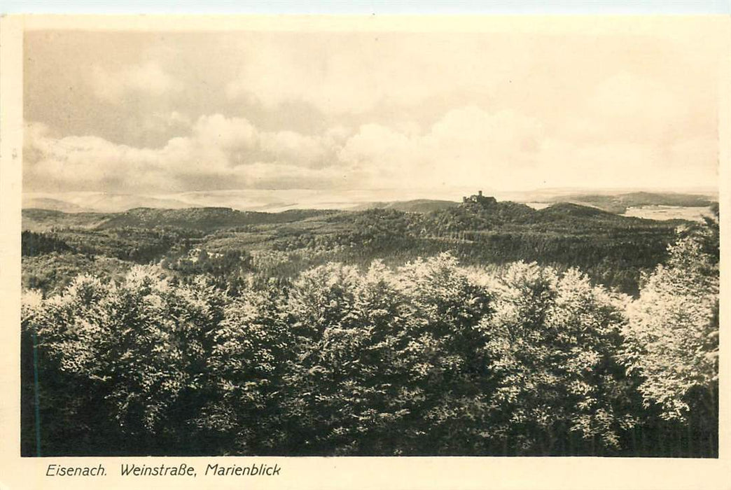 Eisenach Weinstrasse Marienblick