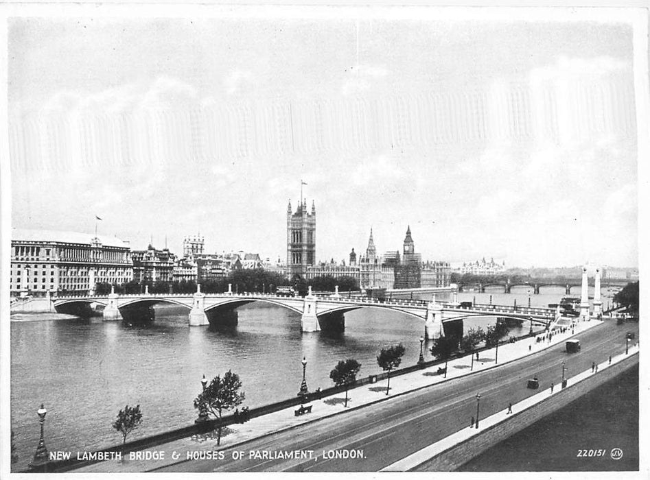London New Lambeth Bridge