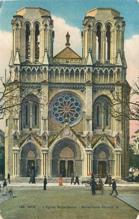 Nice Norte-Dame church