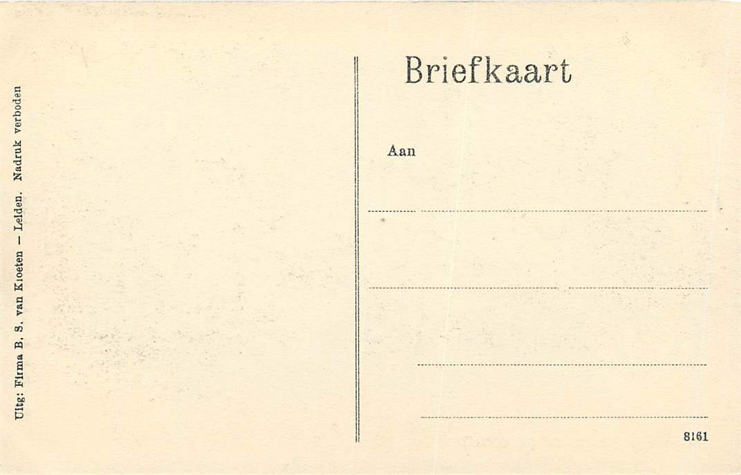 Leiden Westwal Jan van Houtkade