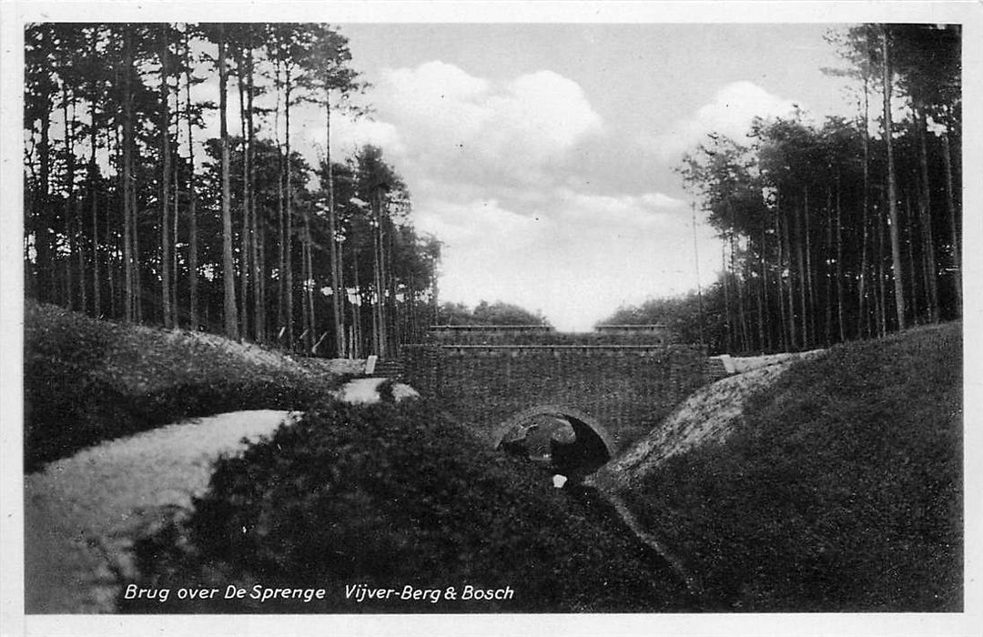 Apeldoorn Brug over De Sprenge Vijver-Berg & Bosch