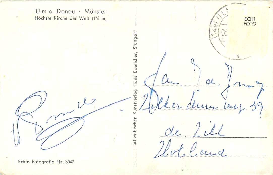 Munster Ulm. A Donau