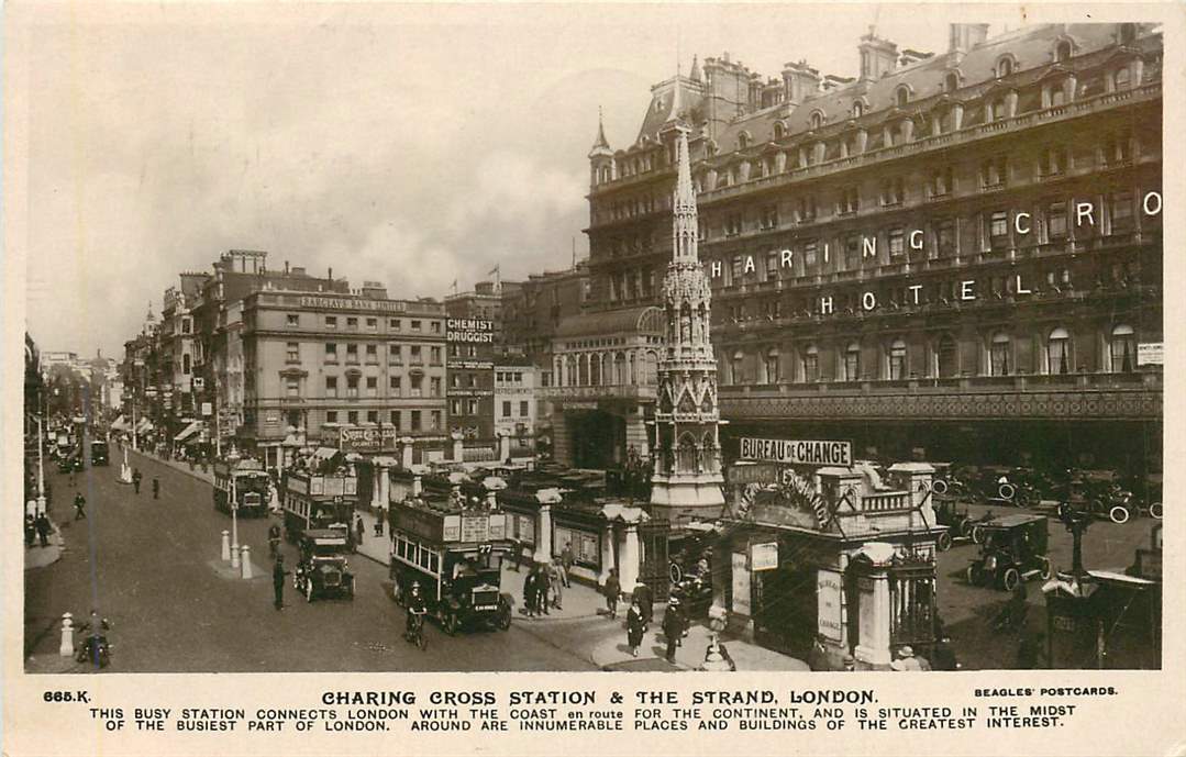 London Charing Cross Station