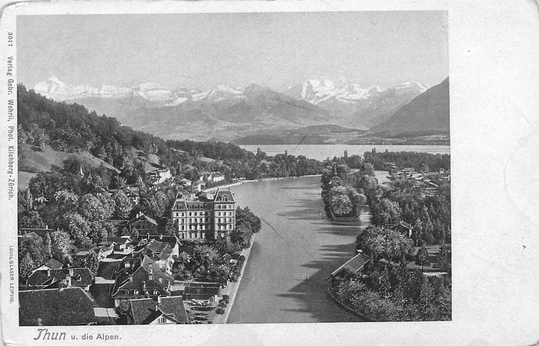 Thun Die Alpen