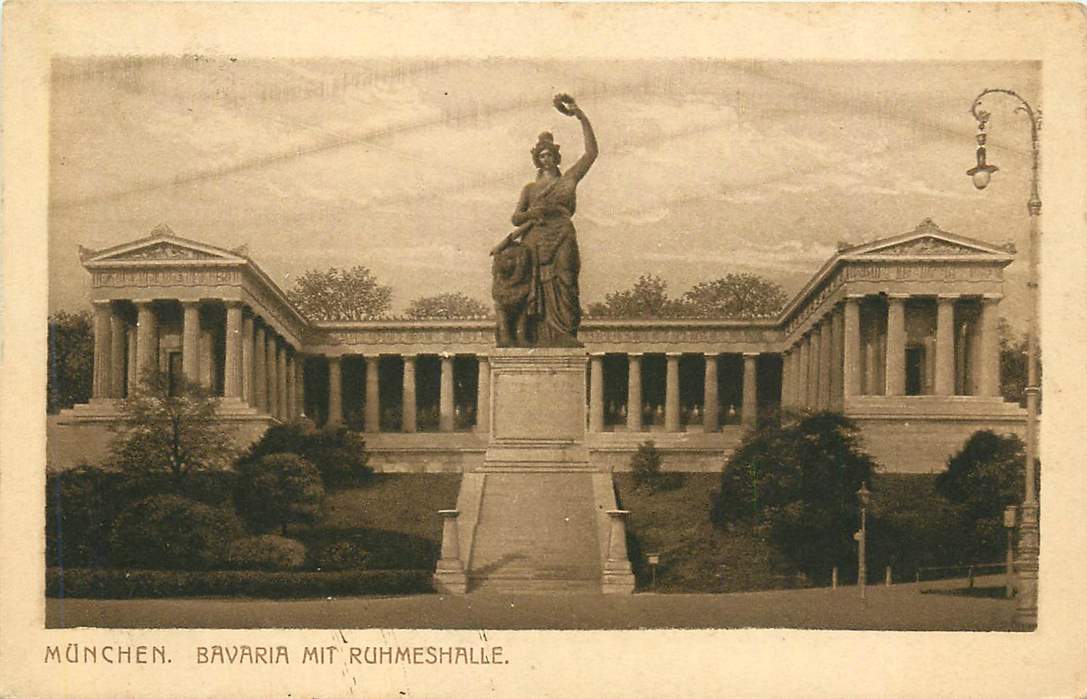 Munchen Bavaria mit Ruhmeshalle