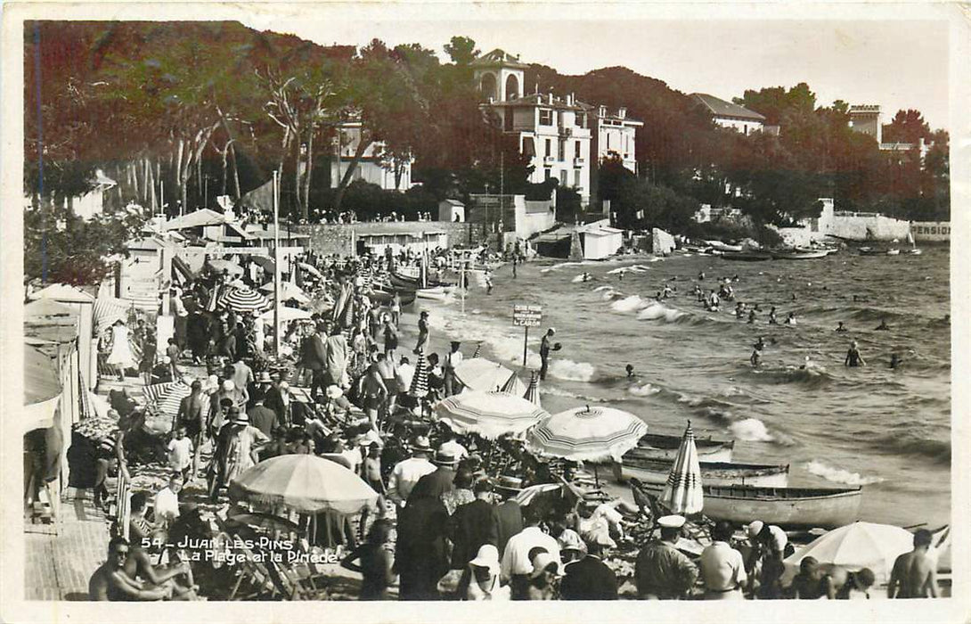 Juan-les-Pins La Plage et la Pinede