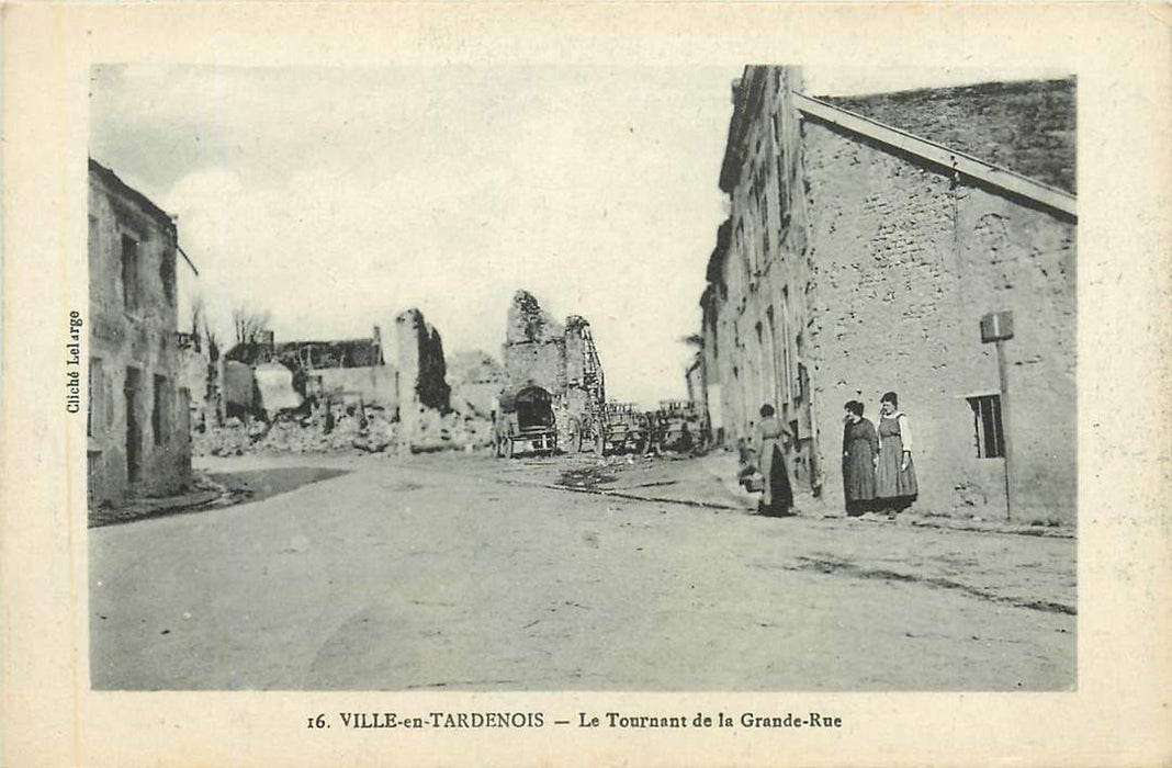 Ville-en-Tardenois La Tournant de la Grande-Rue