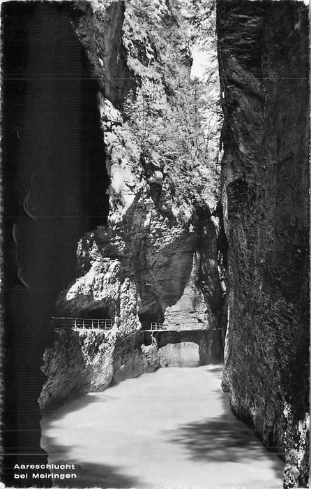 Aareschlucht bei Meiringen