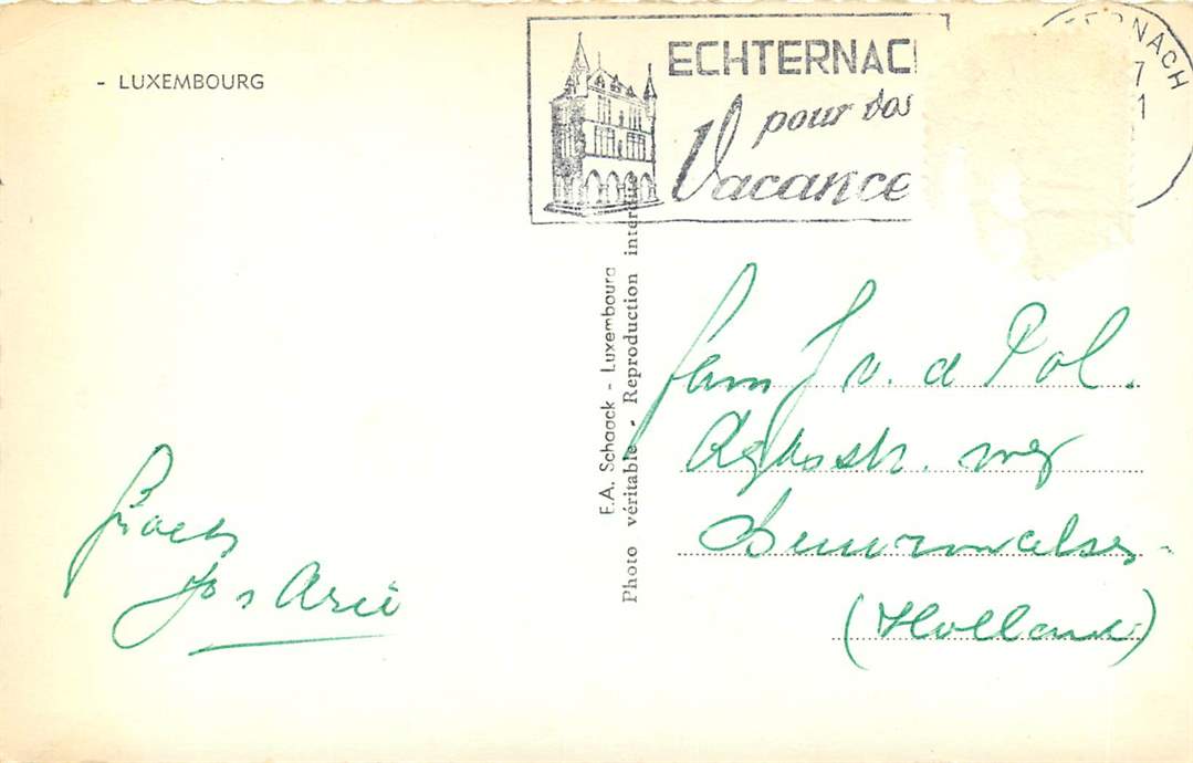 Souvenir de Luxembourg