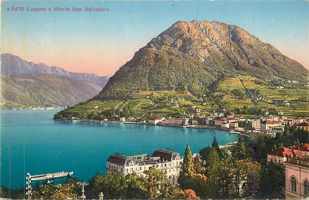 Lugano e Monte San Salvatore