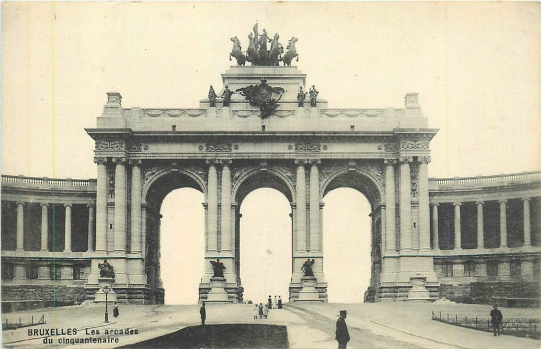 Bruxelles Les arcades du cinquantenaire