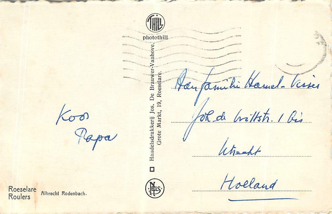 Roeselare Albrecht Rodenbach