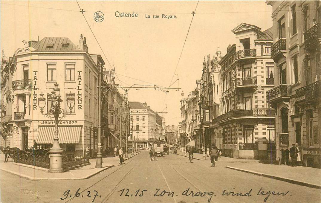 Ostende La rue Royale