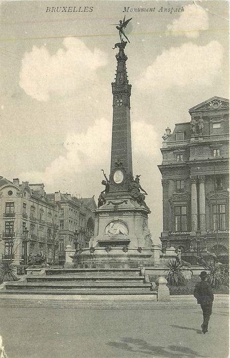 Bruxelles Monument Anspach