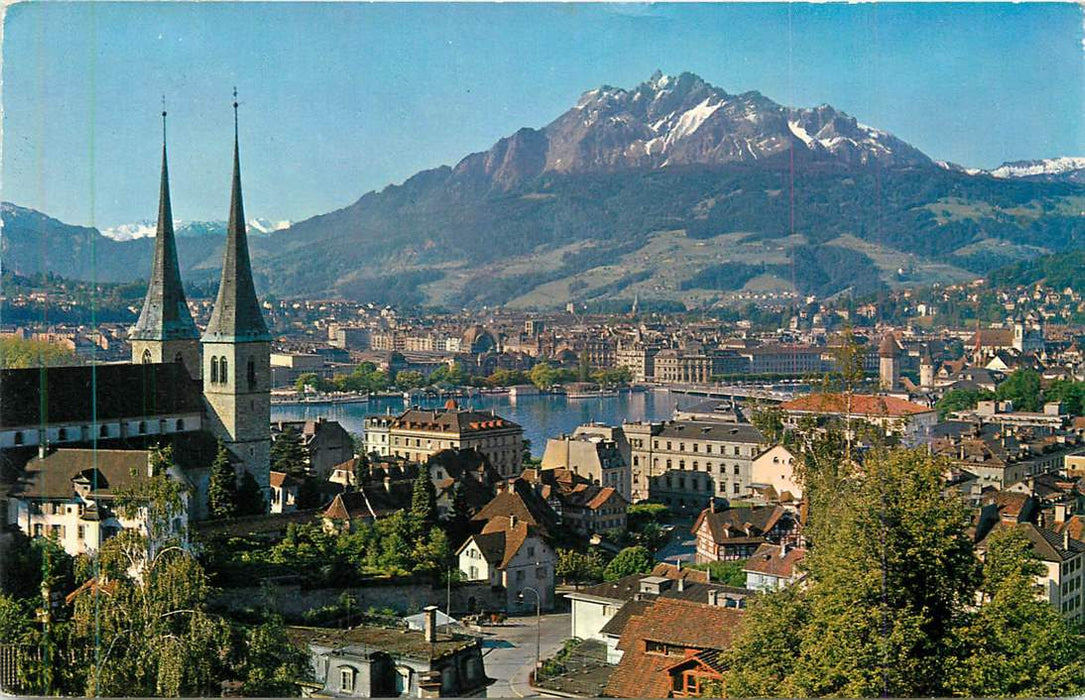 Luzern mit Pilatus