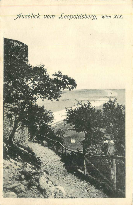 Ausblick vom Leopoldsberg Wien