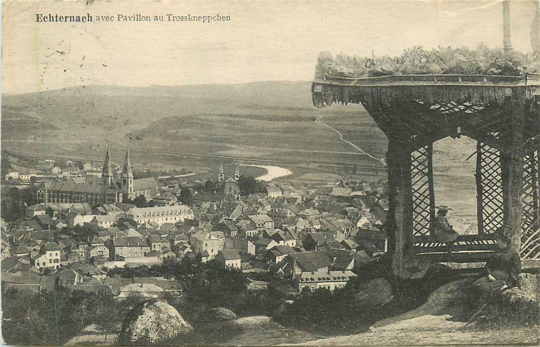 Echternach avec Pavillon au Trosskneppchen