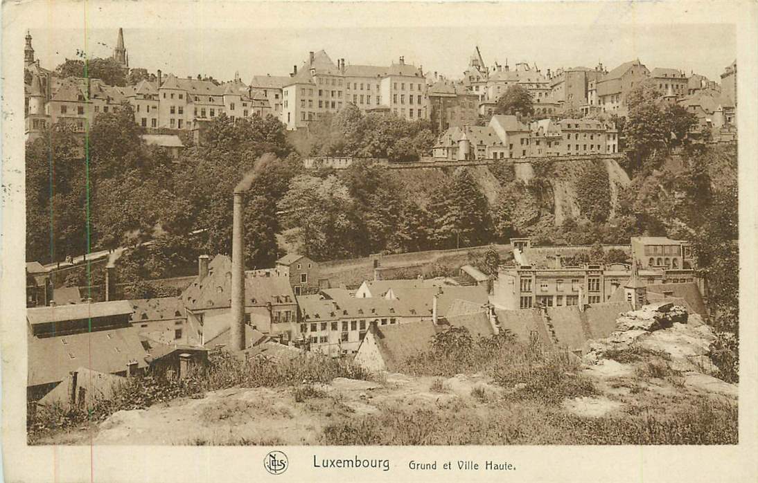 Luxembourg Grund et Ville Haute